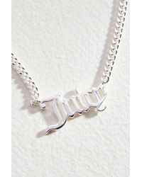 Juicy Couture - Chain Necklace - Lyst