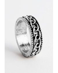 Silence + Noise - Silence + Noise Chain-link Ring - Lyst