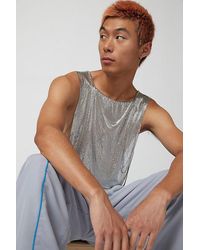 Urban Outfitters - Troye Metal Tank Top - Lyst