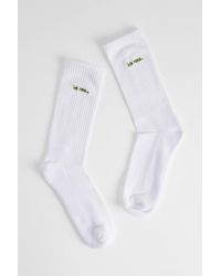 iets frans... - White Embroidered Socks - Lyst