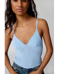 Out From Under - Je T'Aime Mesh Cropped Cami - Lyst