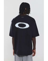 Oakley - Uo Exclusive Black Broken Ellipse T-shirt - Lyst