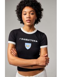 Urban Outfitters - Uo Argentina Football Baby T-shirt - Lyst