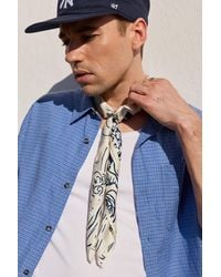 Urban Outfitters - Uo Ecru Birds Bandana Scarf - Lyst