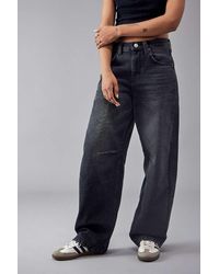 BDG - Boyfriend-jeans "logan" in mit riemen hinten - Lyst