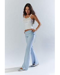 Motel - Jacie Low-Rise Flare Pant - Lyst