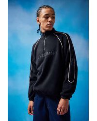 iets frans... - Black Piped Panelled Fleece - Lyst