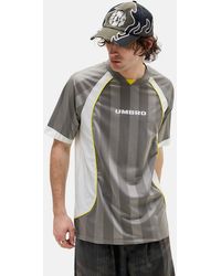 Umbro - Brushed Nickel Panel Football Shirt - Lyst
