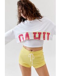 Out From Under - Beach Vibes Cropped Sweatshirt - Lyst