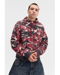 iets frans... - Waffle Lined Zip-through Hoodie - Lyst