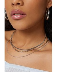 Urban Outfitters - Delicate Chain Toggle Layering Necklace Set - Lyst