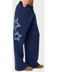 Edikted - Starly Straight Leg Sweatpants - Lyst
