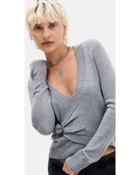 Urban Outfitters - Uo Harli Buckle Wrap Jumper - Lyst