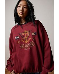 BDG - Embroidered Anchor Sweatshirt - Lyst