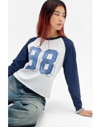 BDG - 98 Long Sleeve Raglan T-shirt - Lyst