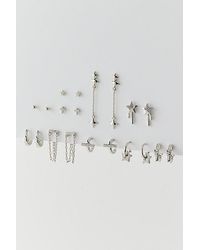 Urban Outfitters - Stars Are Blind Post & Hoop Earring Set - Lyst