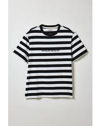 Guess - Stripe Pattern Tee - Lyst