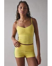 Out From Under - Bec Pinch Front Stripe Fitted Cami - Lyst