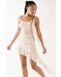 Urban Outfitters - Kiss The Sky Bowery Floral Mini Dress - Lyst