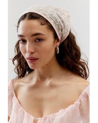 Urban Outfitters - Iris Eyelet Headscarf - Lyst