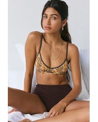 Out From Under - Isabelle Mesh Underwire Plunge Bra - Lyst