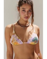 Billabong - X It'Now Cool Printed String Bikini Top, ' - Lyst