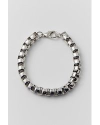 Urban Outfitters - Statement Box Chain Stainless Steel Bracelet - Lyst