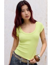 BDG - Off Duty Rib Short Sleeve T-shirt - Lyst