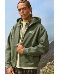 iets frans... - Script Zip-through Hoodie - Lyst