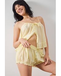 Out From Under - Sheer Voile Bloomer Shorts - Lyst