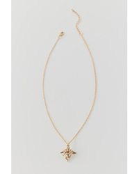 Urban Outfitters - Cherub Charm Necklace - Lyst