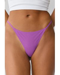 Out From Under - Ribbed Base Layer Thong - Lyst