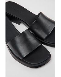 Camper - Dana Lightweight Leather Heeled Sandals - Lyst