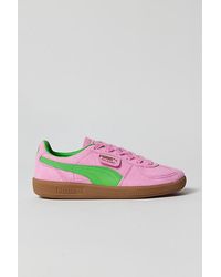 PUMA - Palermo Logo-tab Suede Low-top Trainers - Lyst