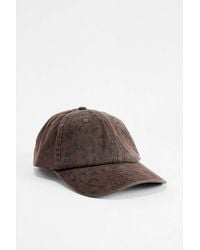 Urban Outfitters - Uo Brown Leopard Cap - Lyst
