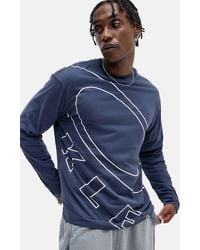 Oakley - Uo Exclusive Bark Ellipse Long Sleeve Graphic Tee - Lyst