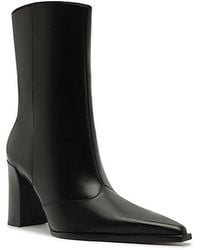 SCHUTZ SHOES - Leather Raffaela Booties - Lyst