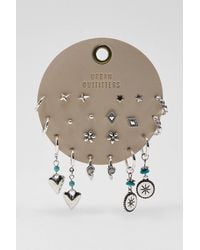 Urban Outfitters - Uo Grunge Earrings 10-pack - Lyst