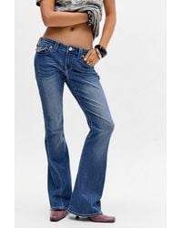 TRUE RELIGION - Joey Low Rise Flared Jeans - Lyst