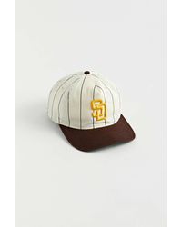 KTZ X Felt 59fifty San Diego Padres Fitted Baseball Hat in Brown for Men