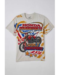 Urban Outfitters - Honda Uo Exclusive Racing Tee In Assorted,at - Lyst