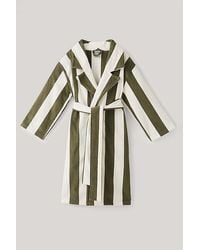 Homeys - Striped Cotton Robe - Lyst