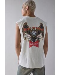Urban Outfitters - Budweiser Graphic Muscle Tee - Lyst