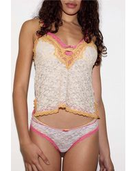 Out From Under - Effy Lace Thong - Lyst