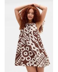 BDG - Eva Printed Mini Shift Dress - Lyst