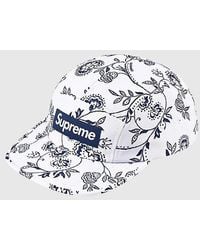 帽子 Supreme Floral Jacquard Camp Cap pink Supreme Floral Jacquard Camp Cap in Pink for Men | Lyst Canada
