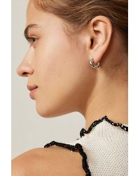 Urban Outfitters - 14K & Plated Chunky Hoop Earring - Lyst
