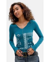 BDG - Seamless Long Sleeve Graphic Tee - Lyst