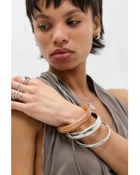 Silence + Noise - Silence + Noise Tort & Etched Bangles 3-pack - Lyst