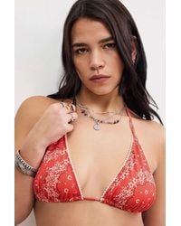 Out From Under - Billy Bandana Triangle Bikini Top - Lyst